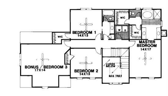 Upper Level Floorplan